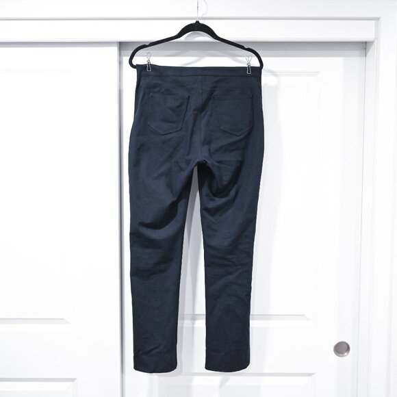 MM Lafleur The Foster Pant - PowerStretch in INK Size 8 Dark Blue - Picture 5 of 9
